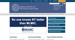 Desktop Screenshot of mssny.org